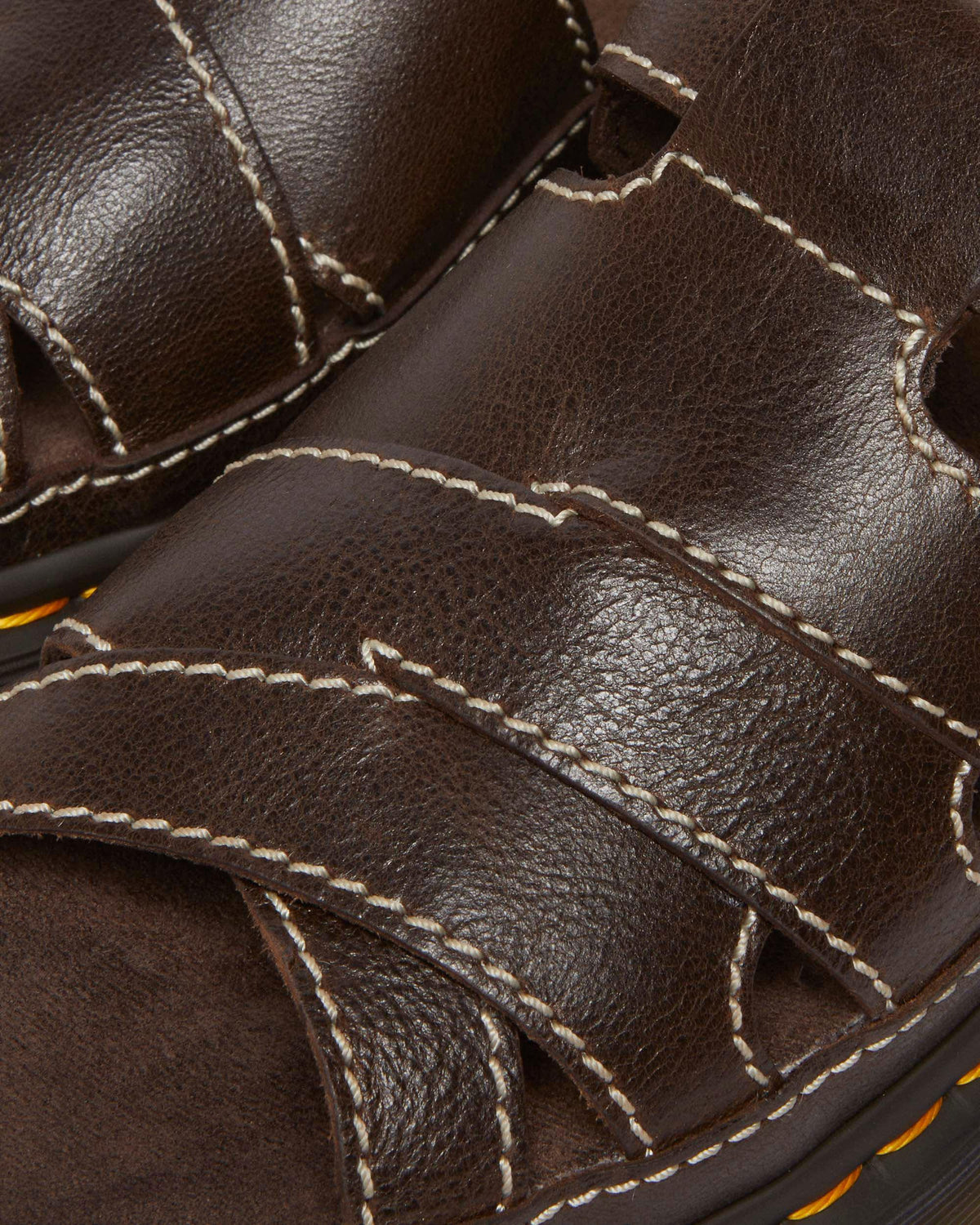 Maxxy Slide AR Rogue leather sandals in Brown