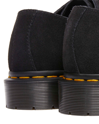 Ramsey woven suede  creepers in Black