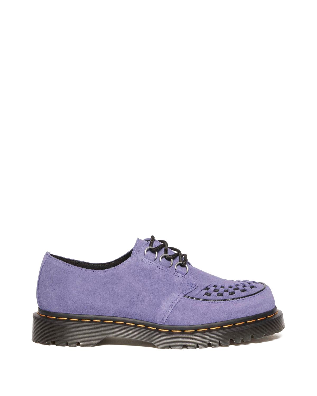 Ramsey woven suede  creepers in Twilight Purple