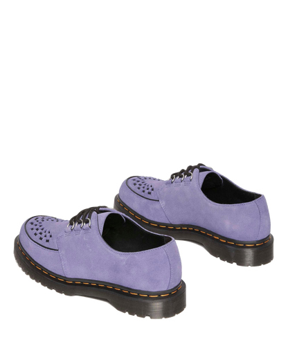 Ramsey woven suede  creepers in Twilight Purple