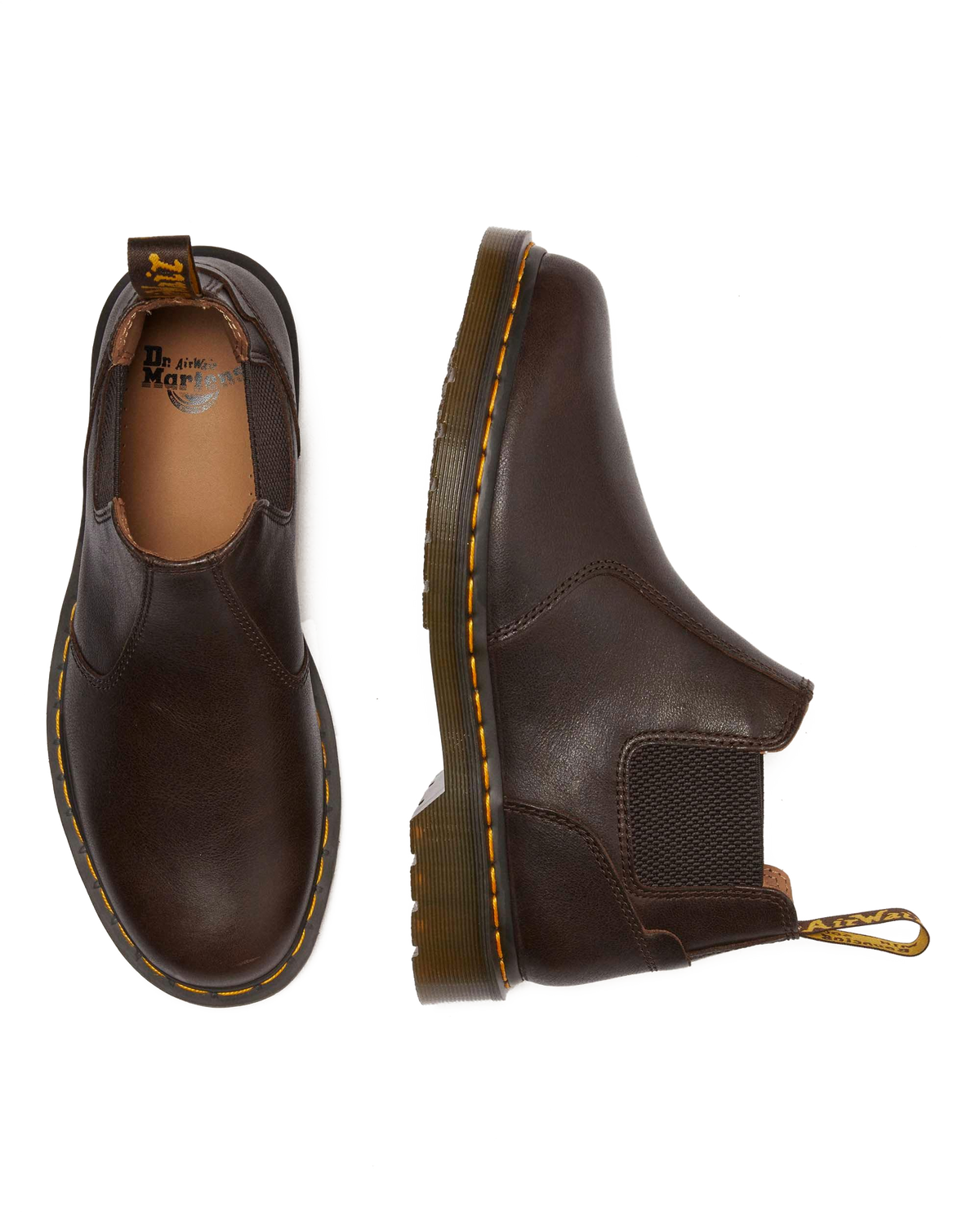 2976 Lo Rogue Leather Chelsea Boots in Brown