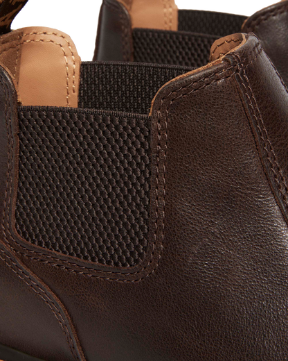 2976 Lo Rogue Leather Chelsea Boots in Brown