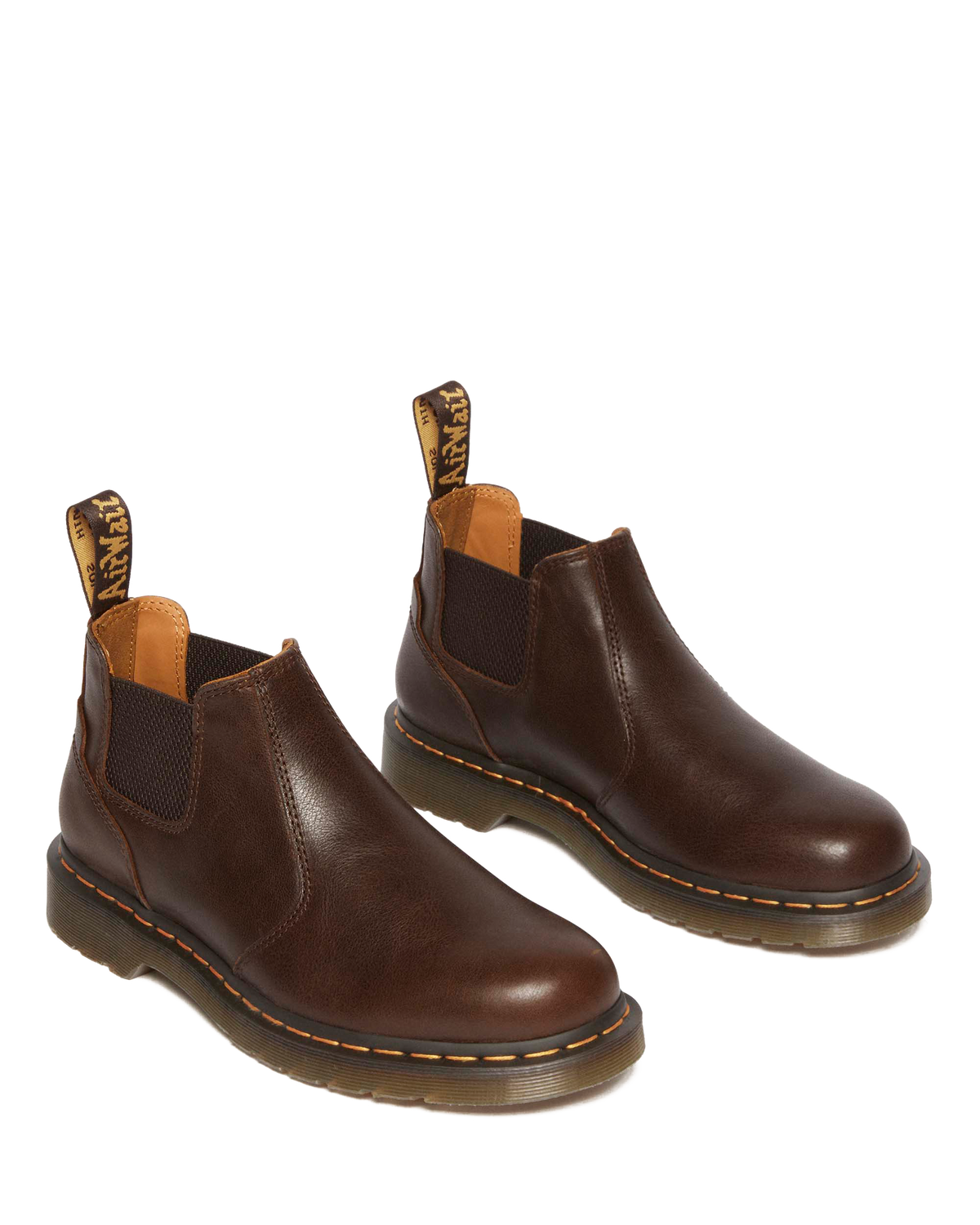2976 Lo Rogue Leather Chelsea Boots in Brown