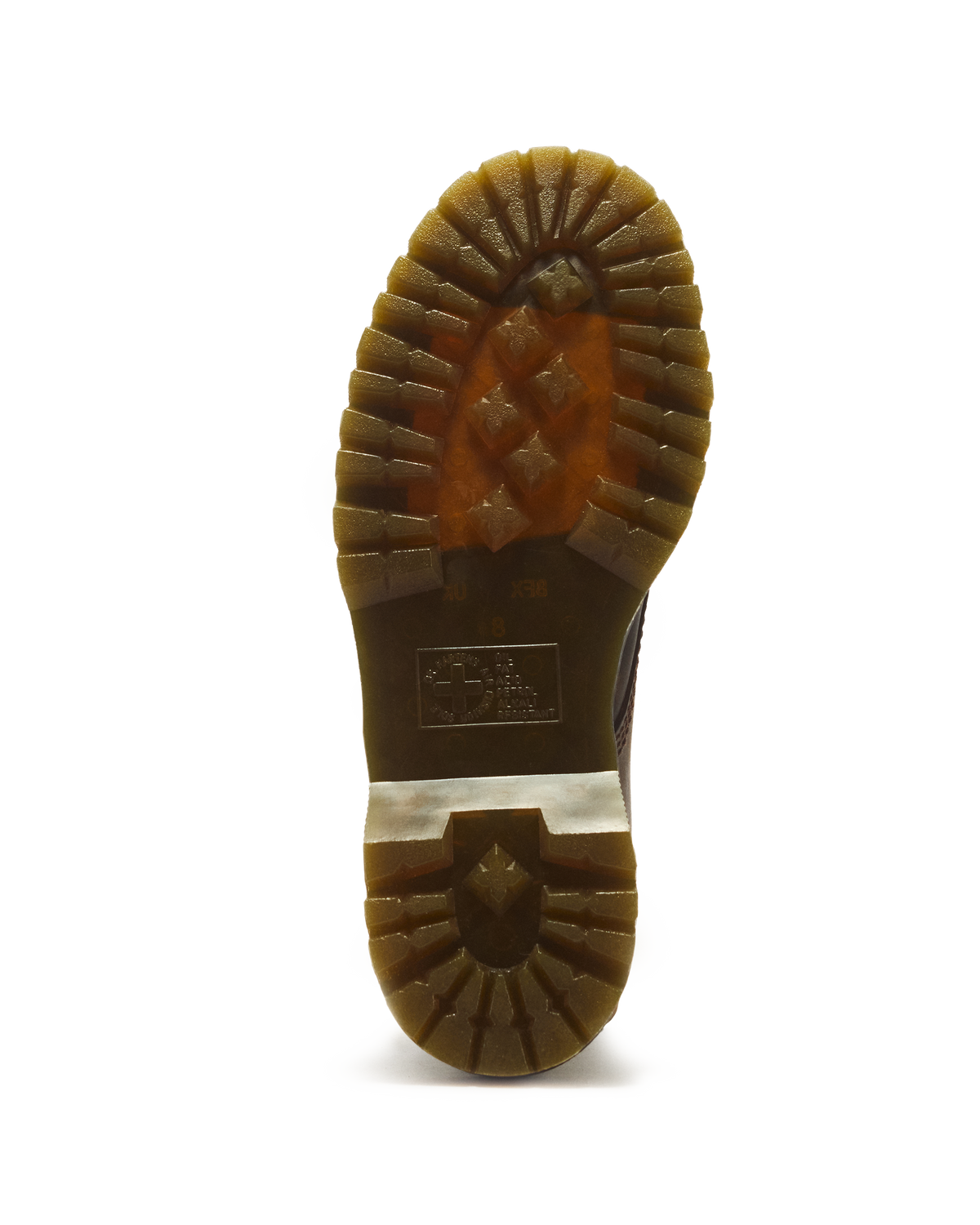 Sinclair Crazy Horse leather platform boots in Dark Brown