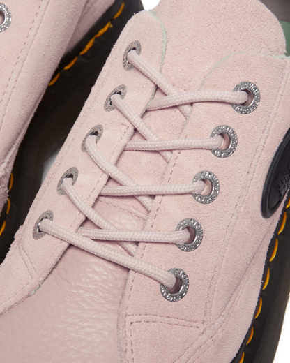 Buzz 5-eye leather shoes in Powder Pink