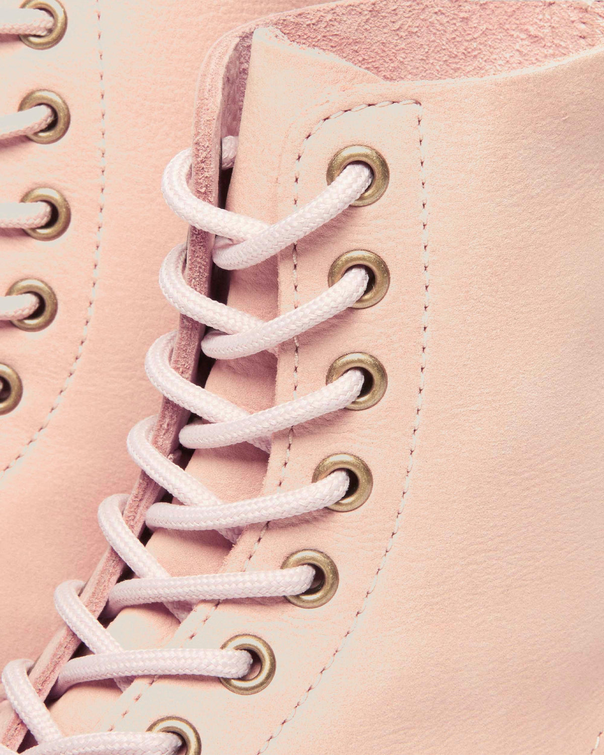 1460 Pascal nubuck leather boots in Powder Pink