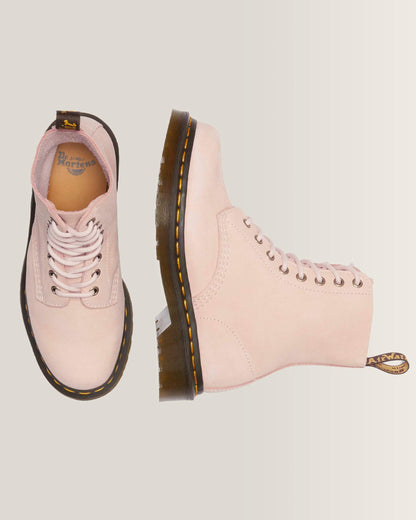 1460 Pascal nubuck leather boots in Powder Pink