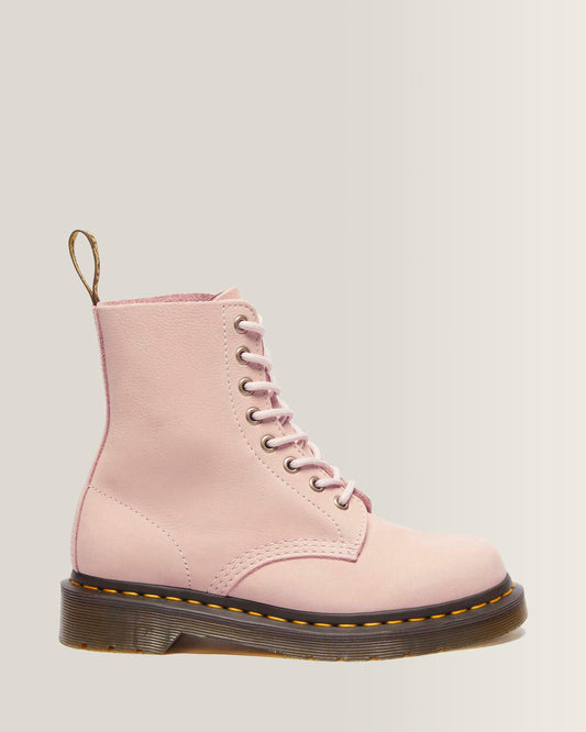 1460 Pascal nubuck leather boots in Powder Pink