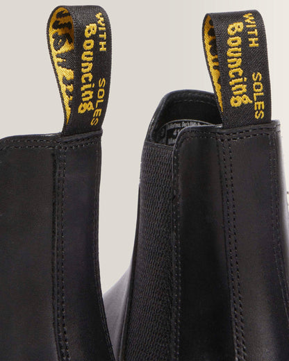 Graeme Analine leather Chelsea boots in Black