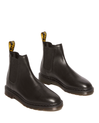 Graeme Analine leather Chelsea boots in Black