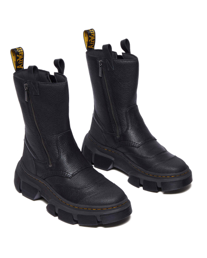 DMXL Rigger leather boots in Black