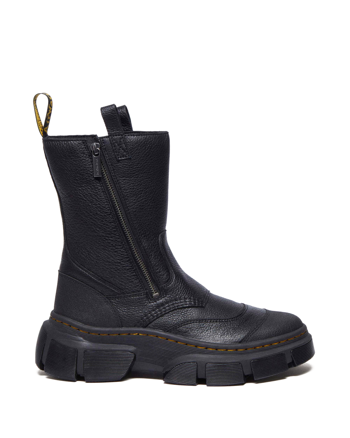 DMXL Rigger leather boots in Black