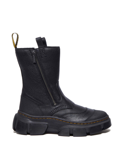 DMXL Rigger leather boots in Black