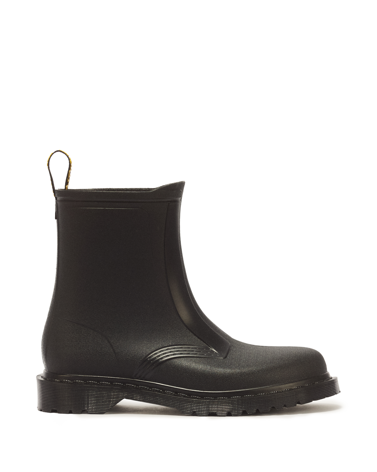 1460 Rain Pull On Waterproof Boots in Black PVC