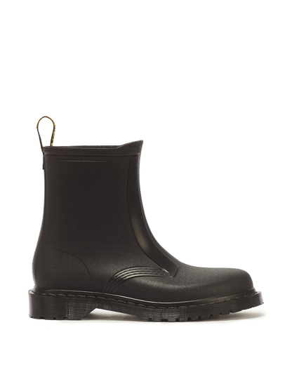 1460 Rain Pull On Waterproof Boots in Black PVC