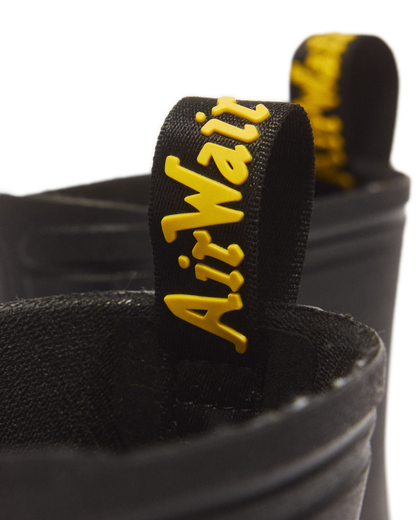 1460 Rain Pull On Waterproof Boots in Black PVC