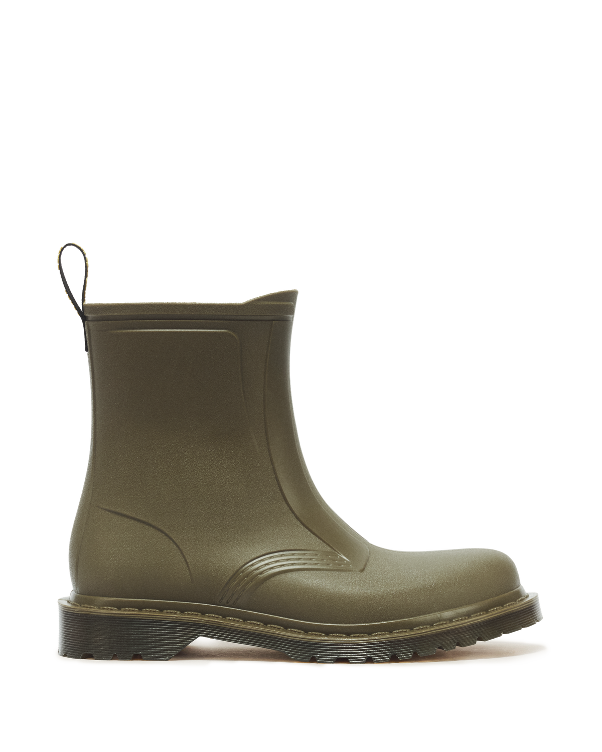 1460 Rain Pull On Waterproof Boots in DMs Olive