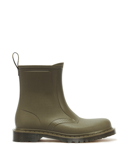 1460 Rain Pull On Waterproof Boots in DMs Olive