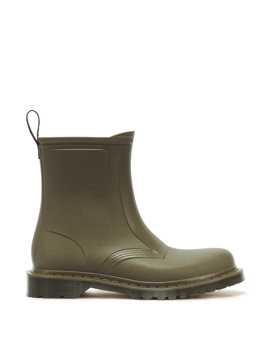 1460 Rain Pull On Waterproof Boots in DMs Olive