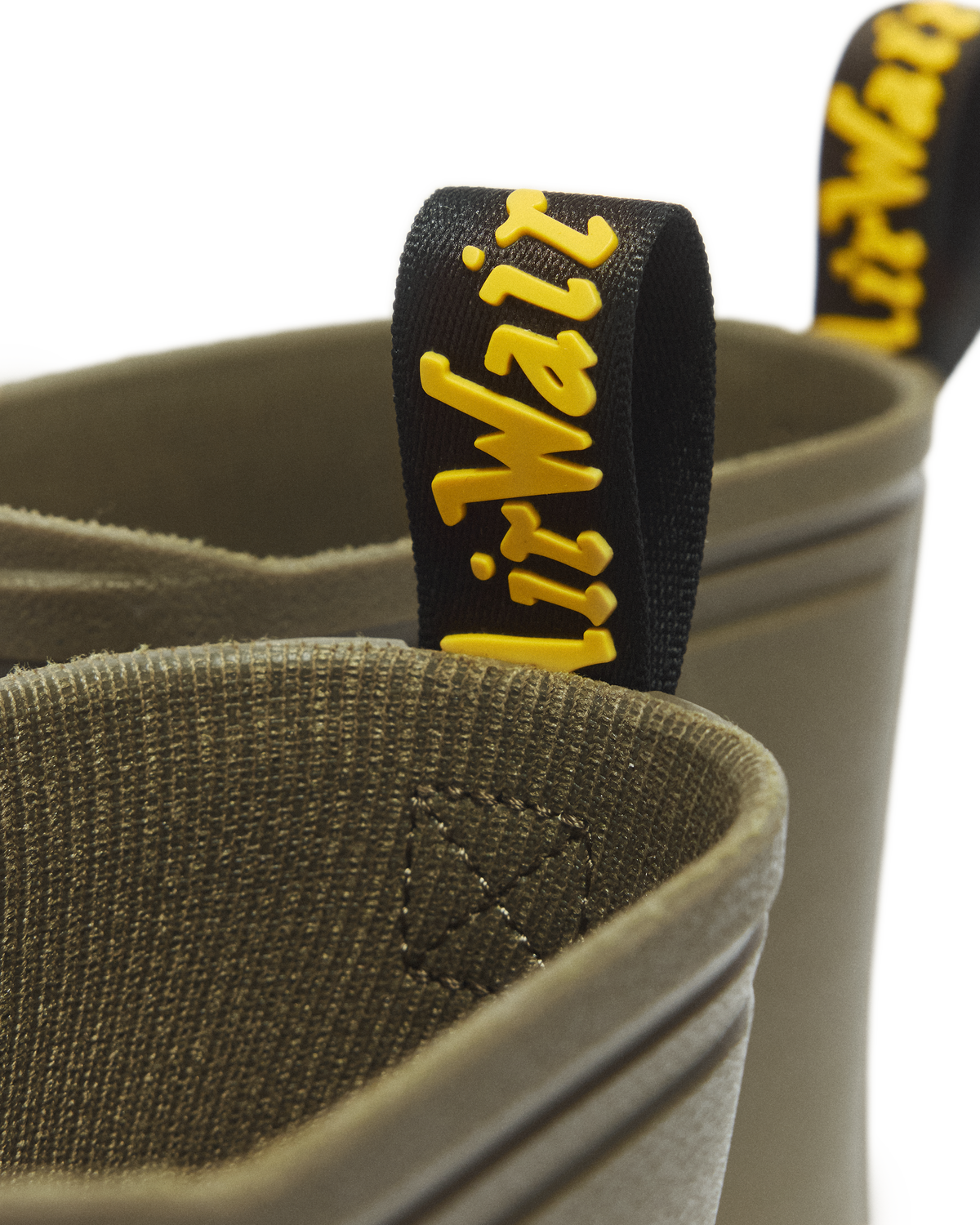 1460 Rain Pull On Waterproof Boots in DMs Olive