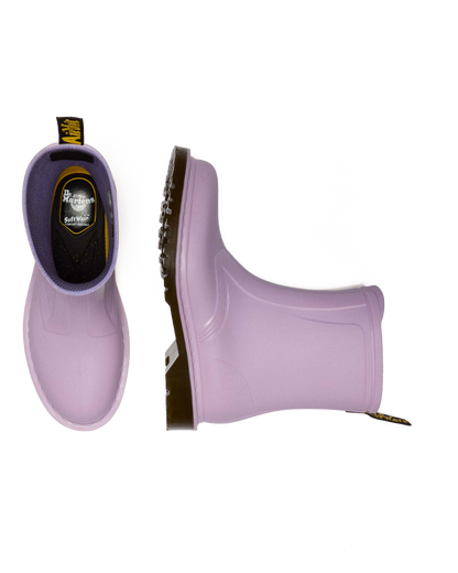 1460 Rain Pull On Waterproof Boots in Lilac