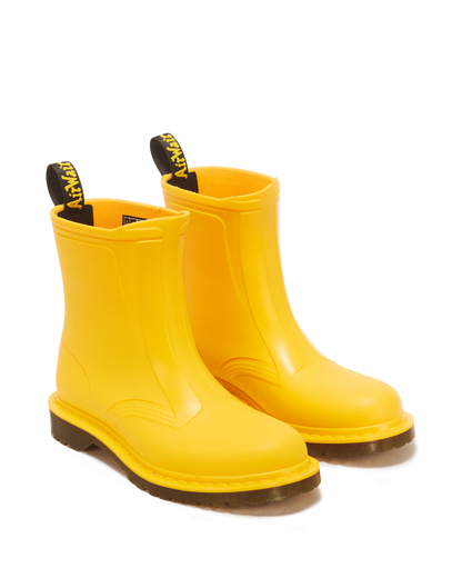1460 Rain Pull On Waterproof Boots in DMs Yellow