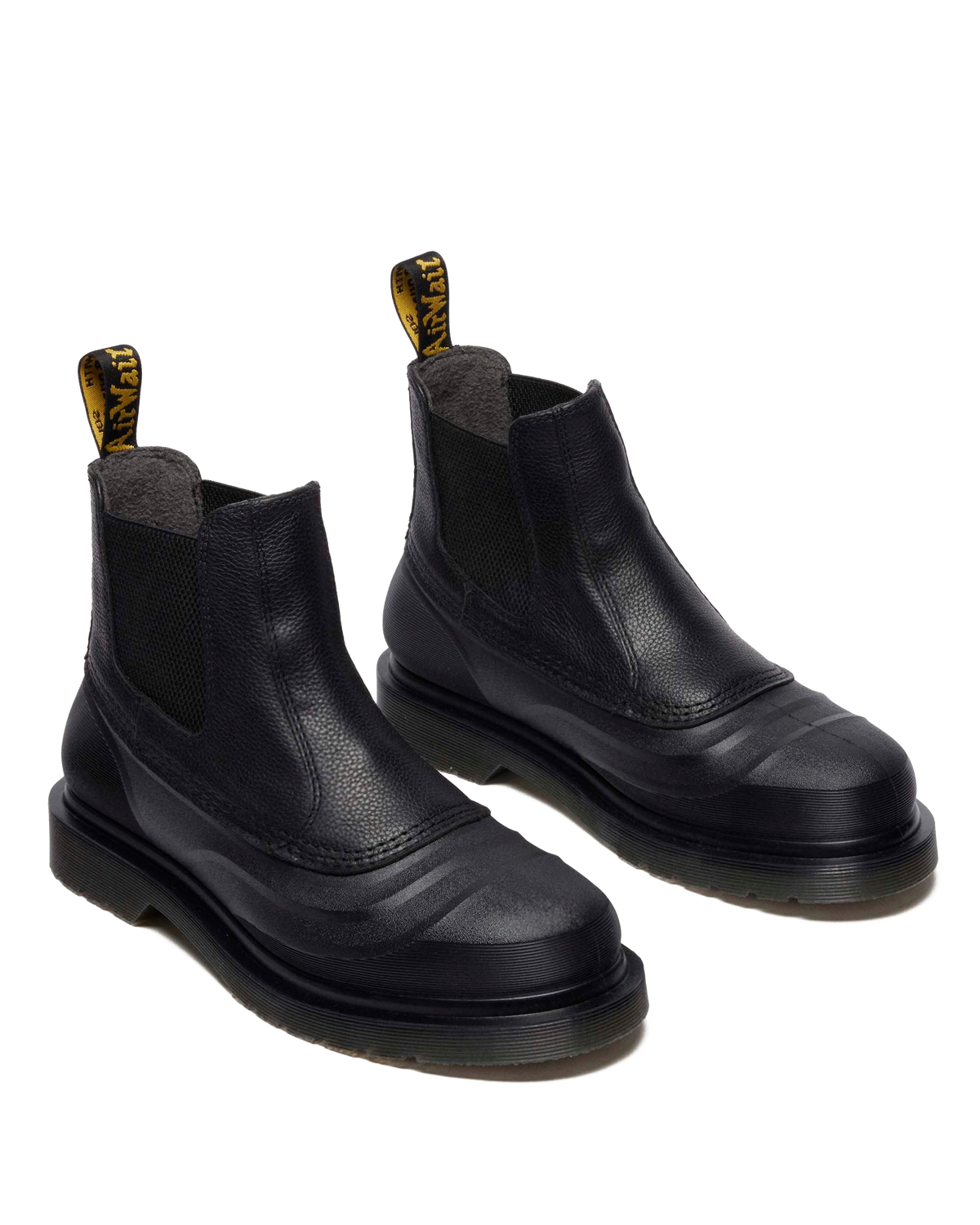 2976 SUB LEATHER CHELSEA BOOTS in Black