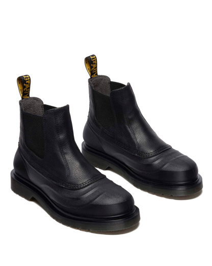 2976 SUB LEATHER CHELSEA BOOTS in Black
