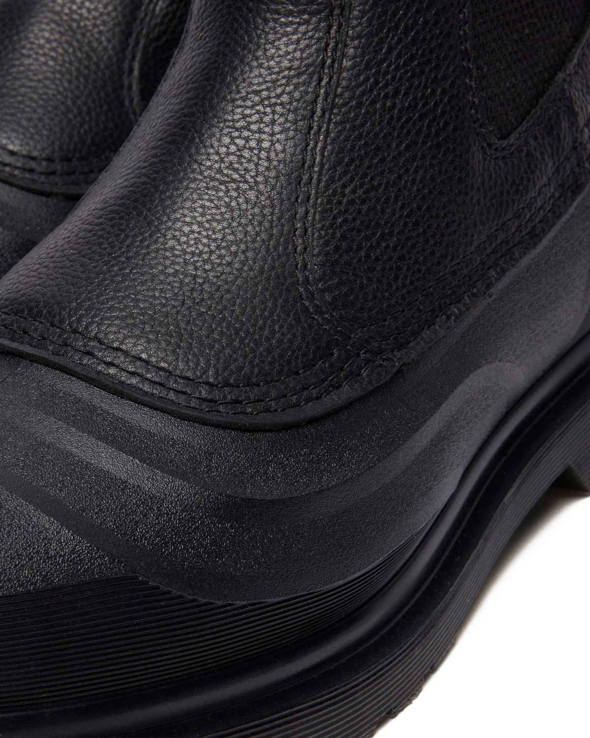 2976 SUB LEATHER CHELSEA BOOTS in Black