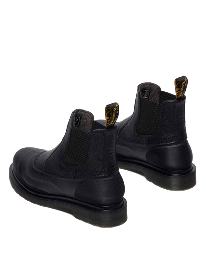 2976 SUB LEATHER CHELSEA BOOTS in Black