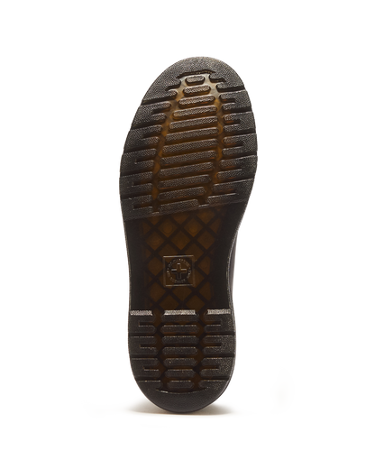 BROOKLINE 6-EYE NAPPA LEATHER SHOES in Black
