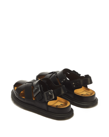 ARCHIVE SANDAL in Black