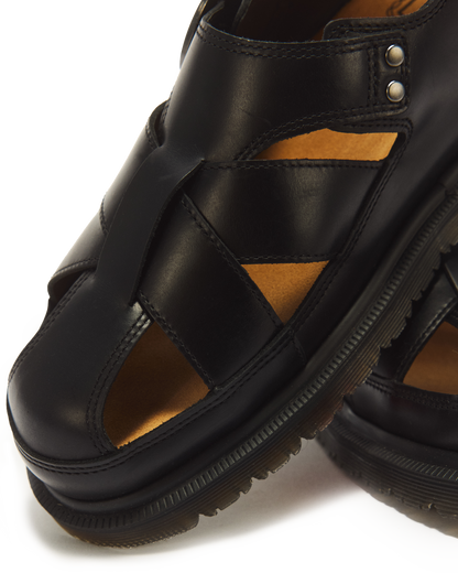 ARCHIVE SANDAL in Black