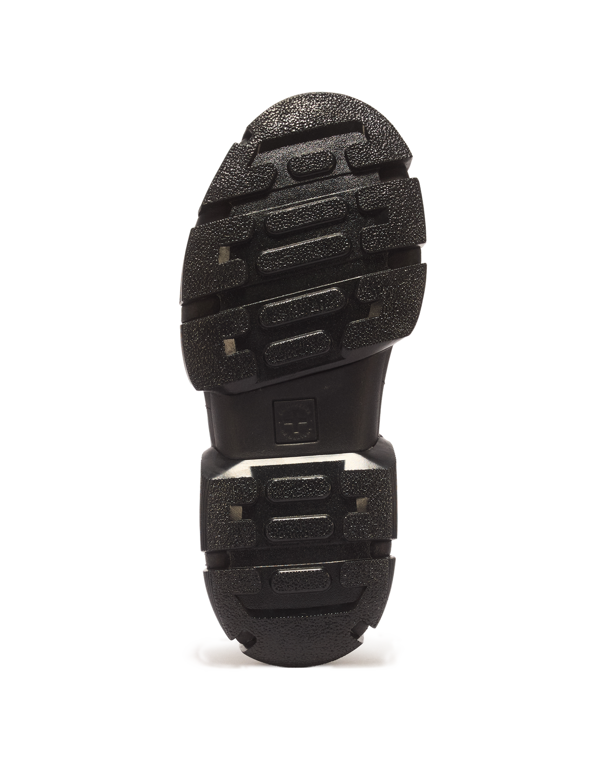 DMXL 8-eye leather boots in Black