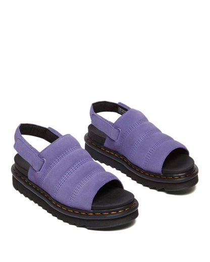 Kole Suede sandals in Twilight Purple