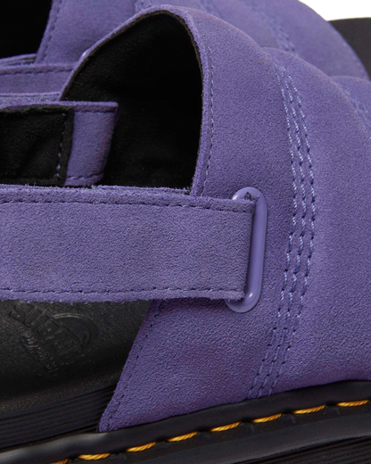 Kole Suede sandals in Twilight Purple