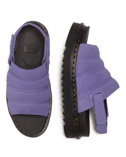 Kole Suede sandals in Twilight Purple