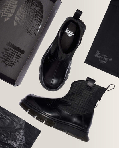 QUBIST Rigger Boots in Black