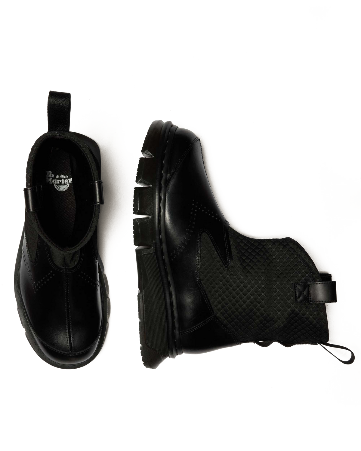 QUBIST Rigger Boots in Black