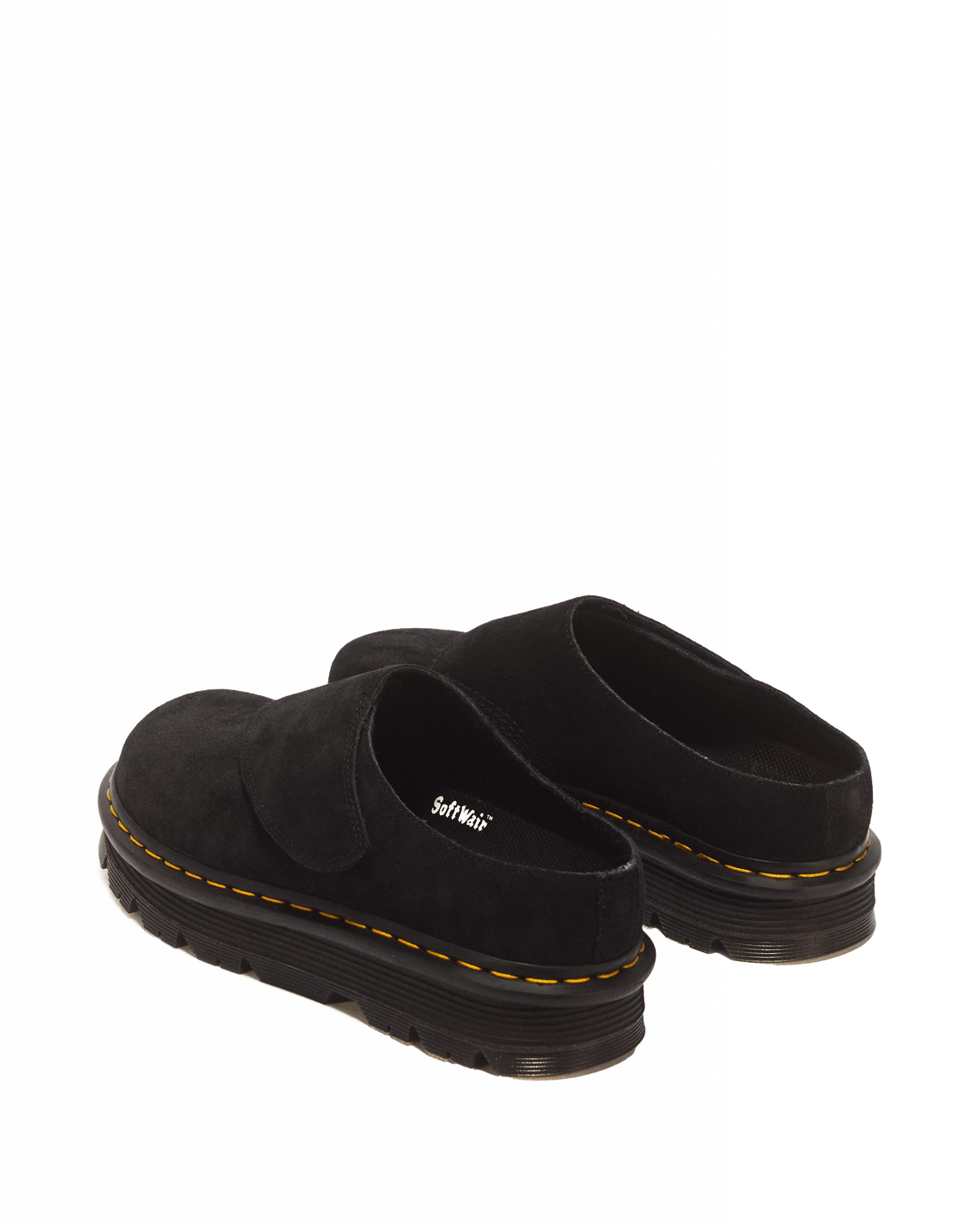 Zebzag Anywair Suede Mules in Black