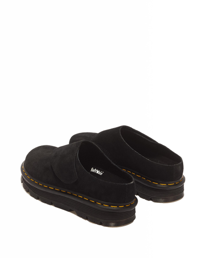 Zebzag Anywair Suede Mules in Black