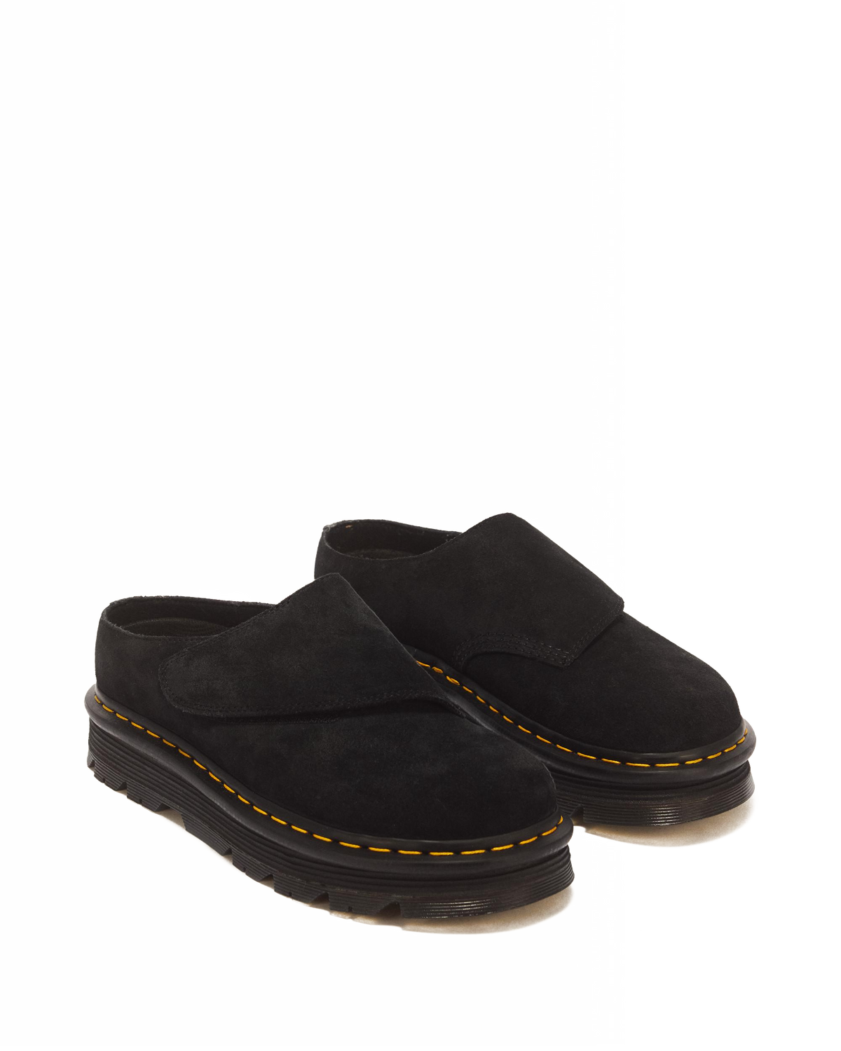 Zebzag Anywair Suede Mules in Black