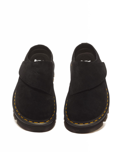 Zebzag Anywair Suede Mules in Black