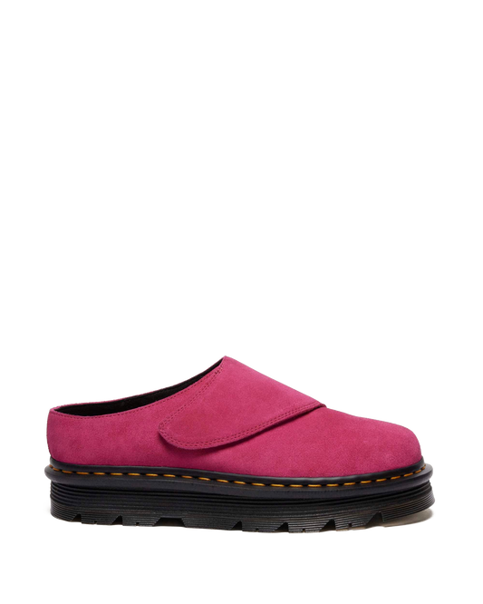 Zebzag Anywair Suede Mules in Fuchsia Pink