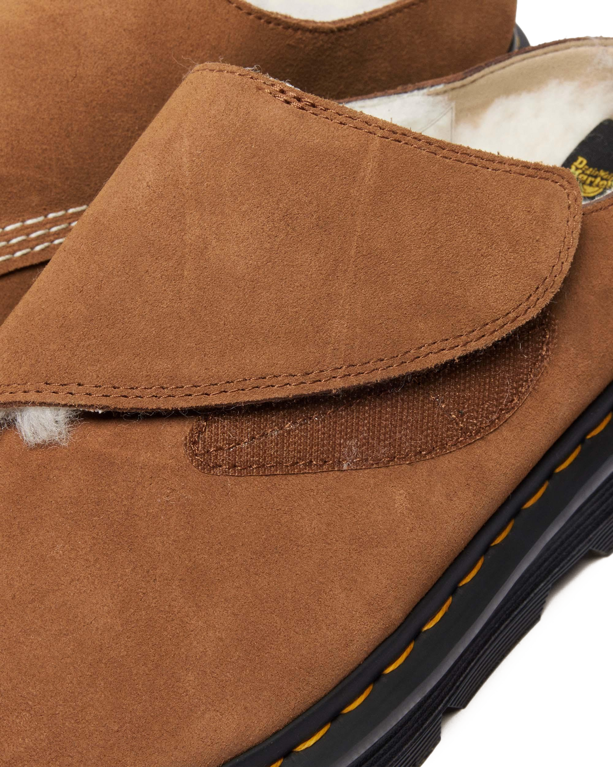 Zebzag AnyWair Warm Lined Suede Mules in Desert Brown