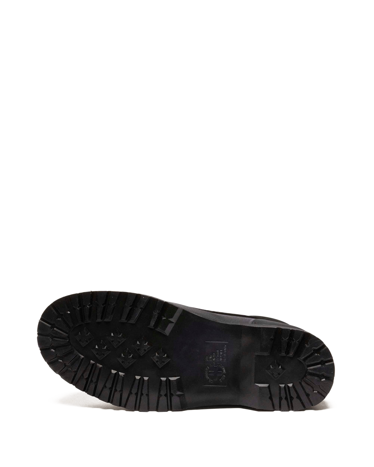 939 SUB FLEECE LINED LEATHER ANKLE BOOTS in Black
