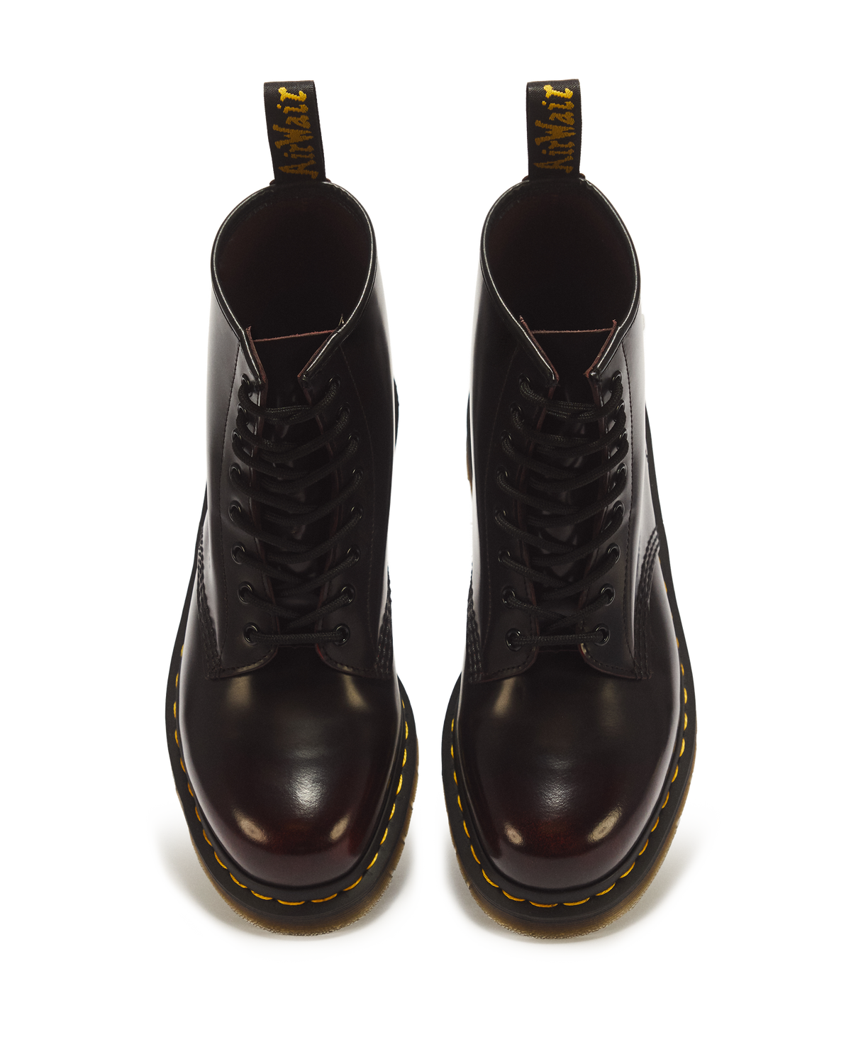 1460 Arcadia leather boots in Cherry Red Arcadia