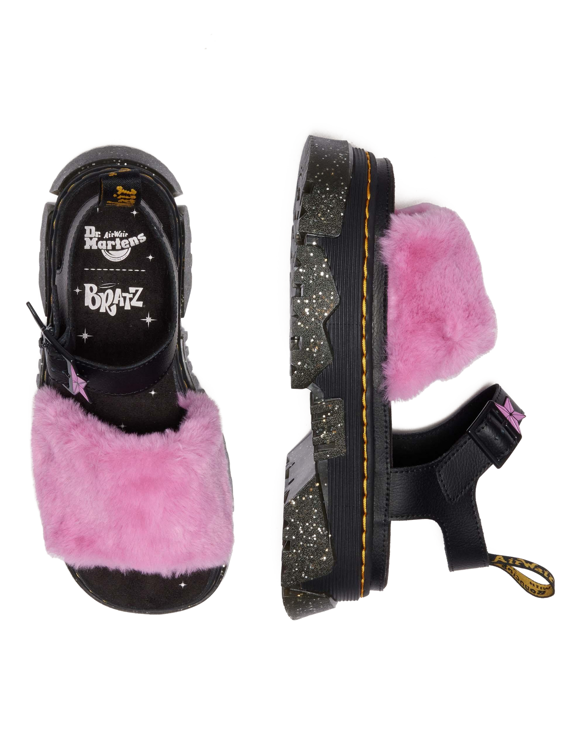 MATTISON STRAP BRATZ in Bratz Pink+Black