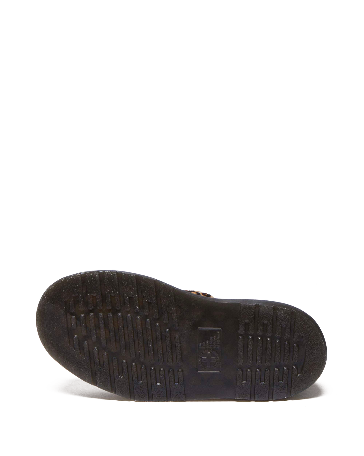 Clarissa II Quad Leopard leather platform sandals in Light Tan+Black
