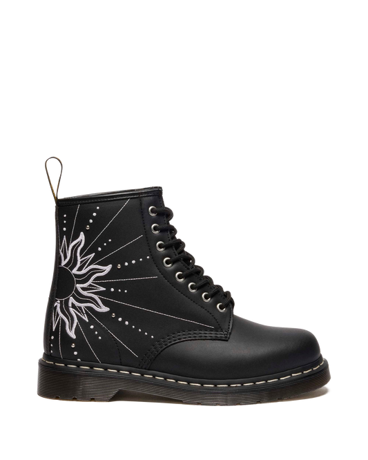 1460 Solar Flare Reclaimed Leather Boots in Black